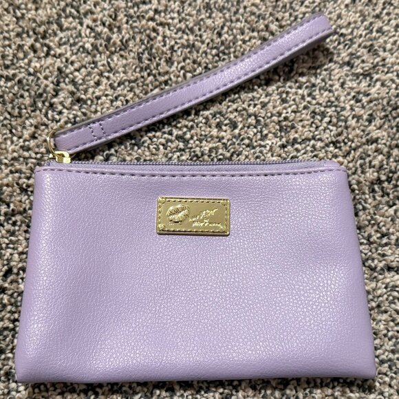 Betsey Johnson cute mini zipper wristlet - Picture 1 of 4